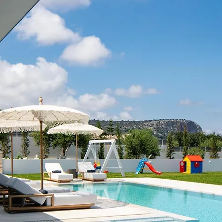 Cresto Iconic Villa, With Heated Whirlpool, By Thinkvilla Angeliana (Crete)